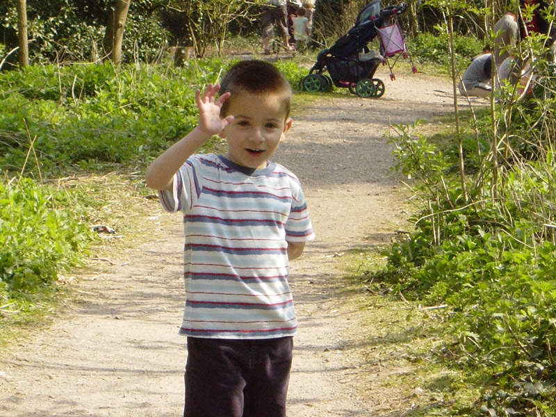 Ander at Lydiard Park - April 2007
