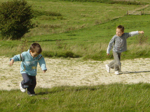 Boys on Ridgeway - September 2006