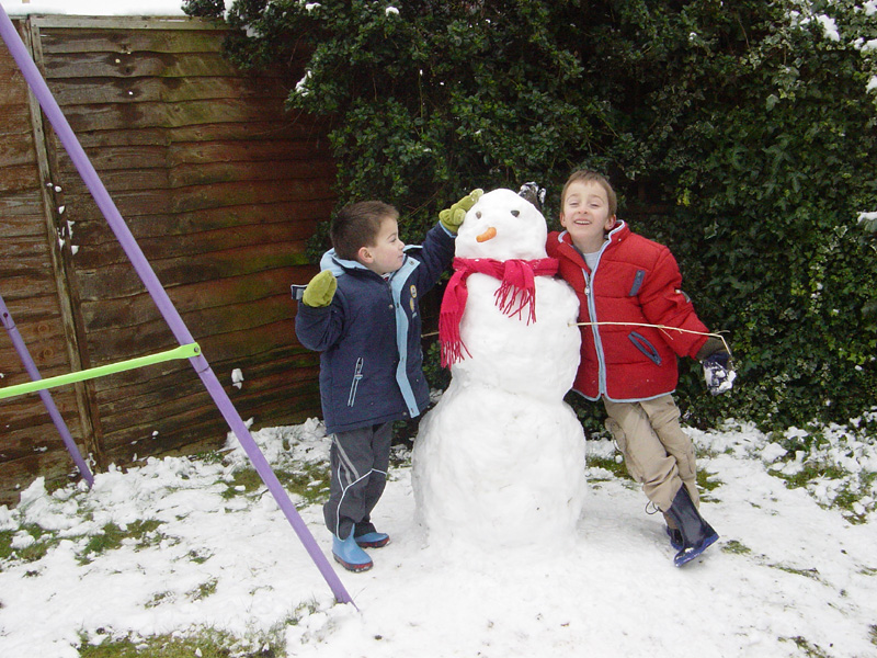 Snow in Swindon! - February 2007