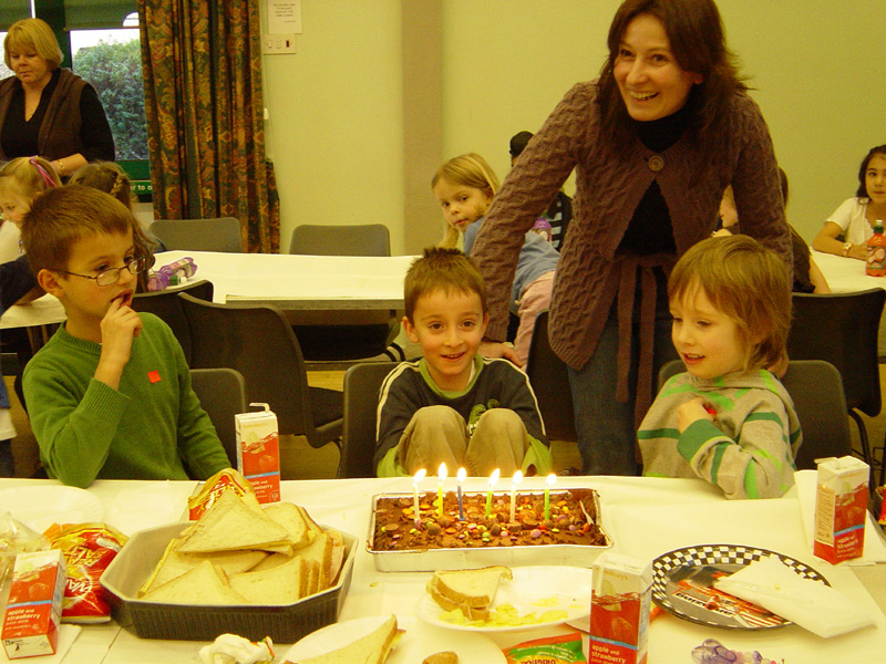 Xavier's 6th Birthday Party - January 2007
