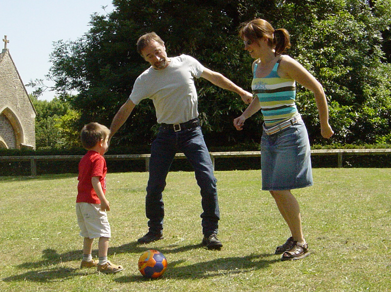 Football at Lawns - June 2006